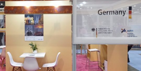 Germany Trade Show Pavilion in the USA