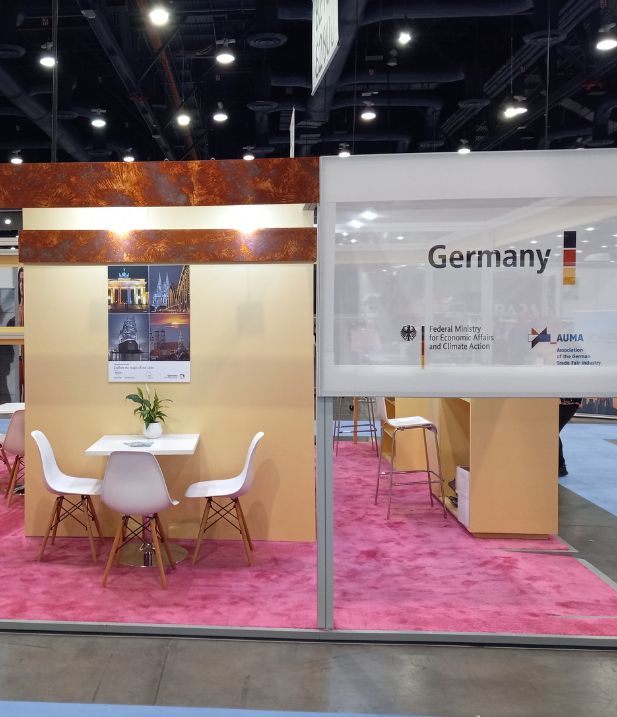 Germany Trade Show Pavilion in the USA