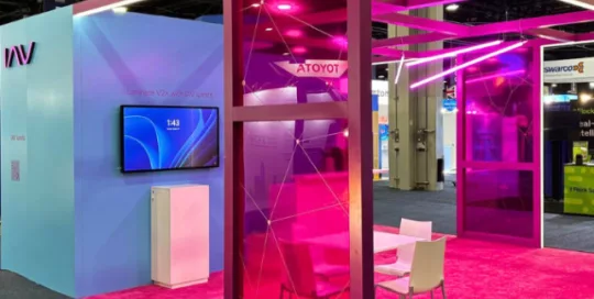 Exhibition Stand for IAV at ITS World Congress